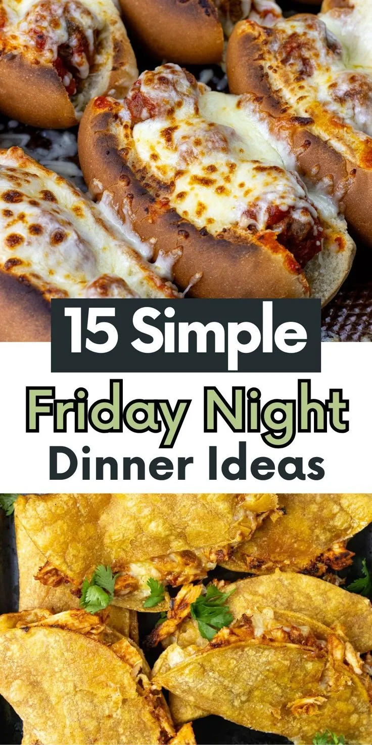 15 creative dinner ideas for a cozy at-home Friday night meal