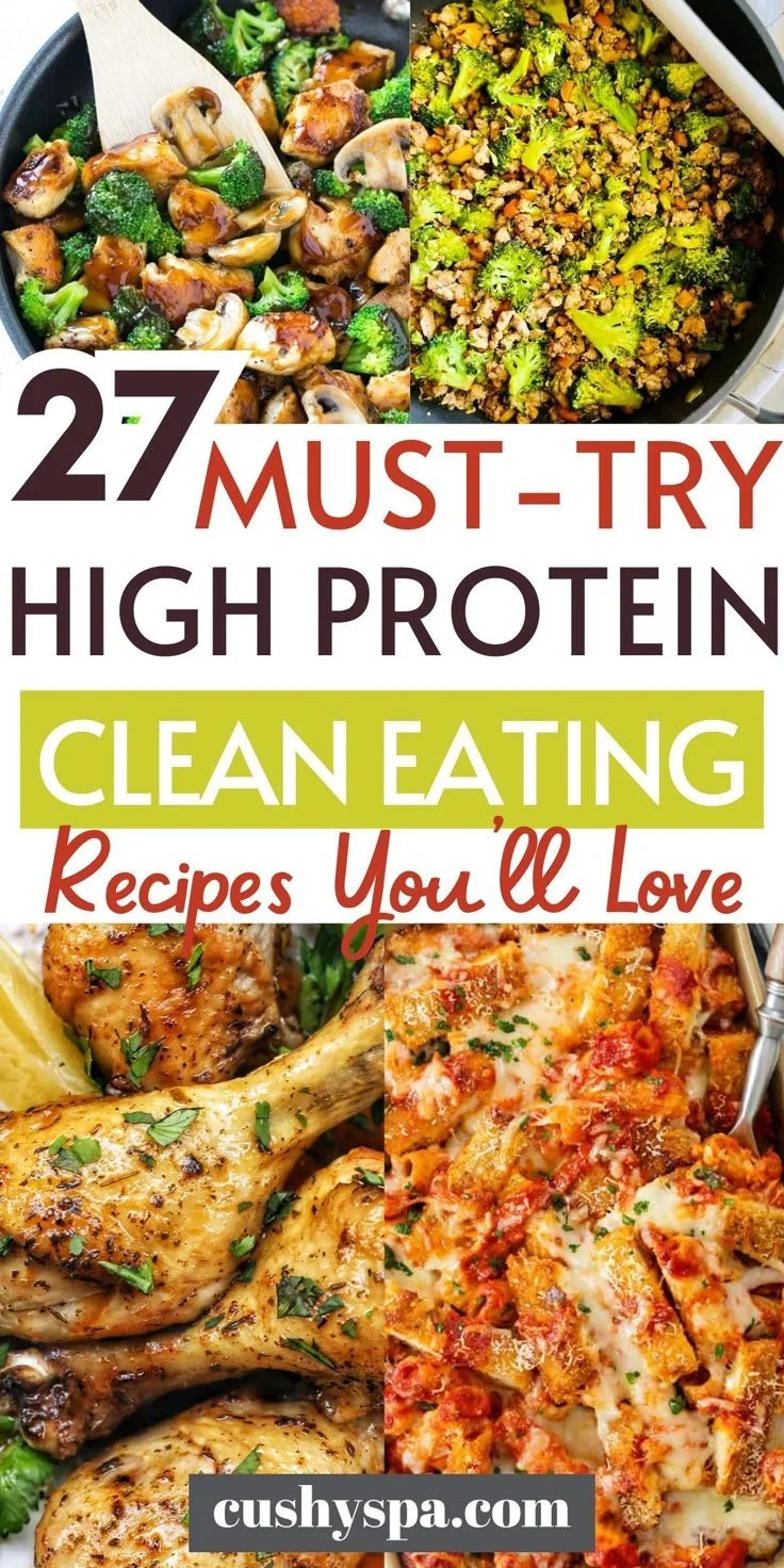Delicious high protein dinners for quick weight loss and healthy eating.