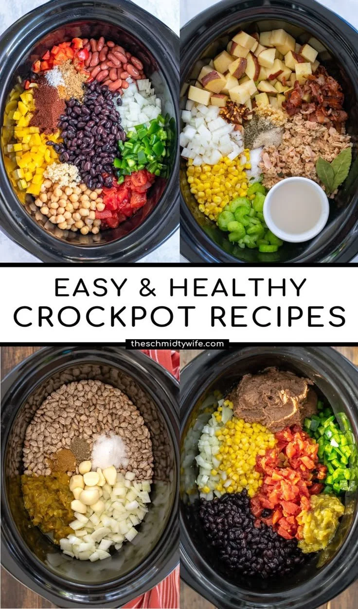 Healthy Easy Crockpot Recipes for Quick Family Meals