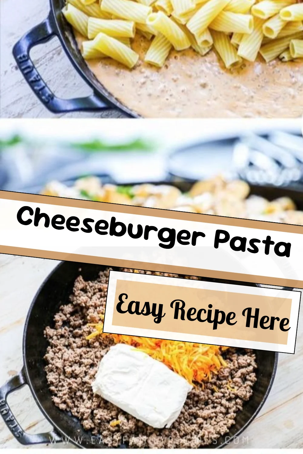 Cheeseburger Pasta