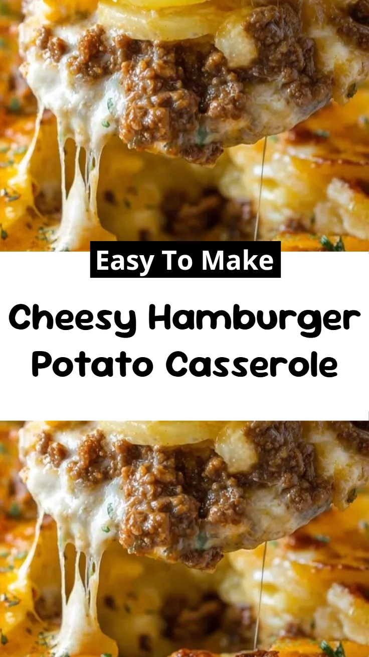Cheesy Hamburger Potato Casserole