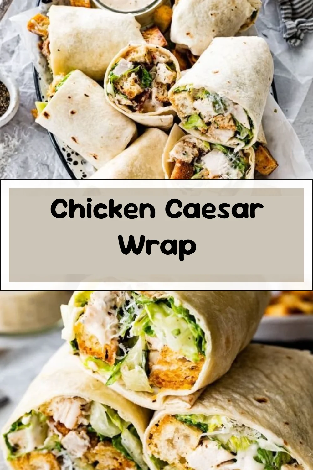 Chicken Caesar Wrap