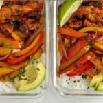 chicken fajita meal prep bowls 2026 07 06 230225