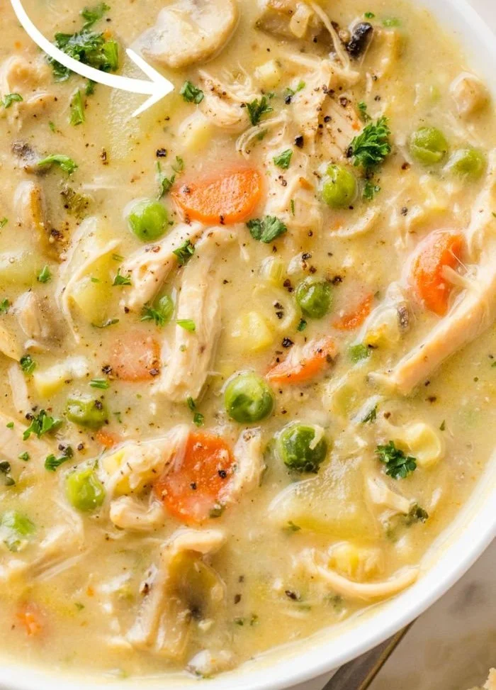 Chicken Pot Pie Soup