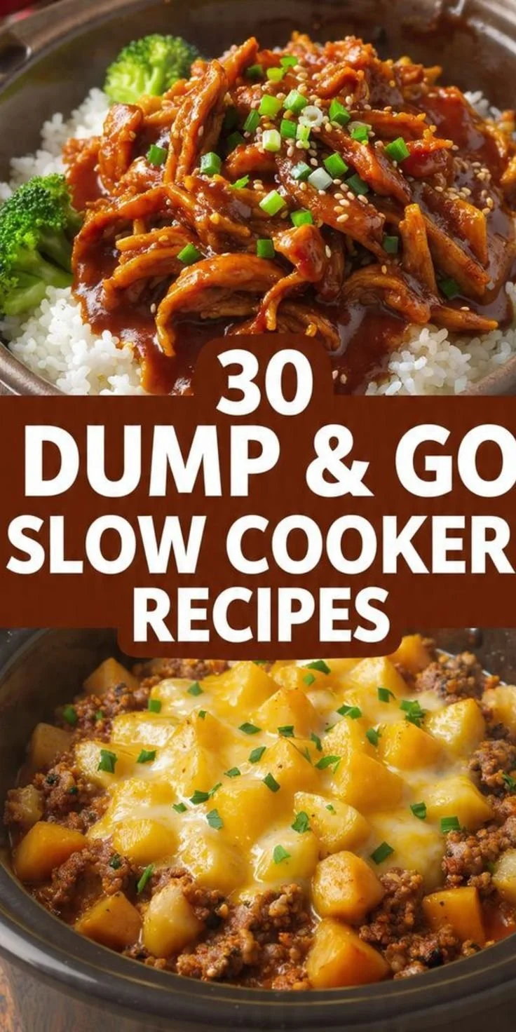 A delicious bowl of cozy slow cooker recipes for relaxing evenings.