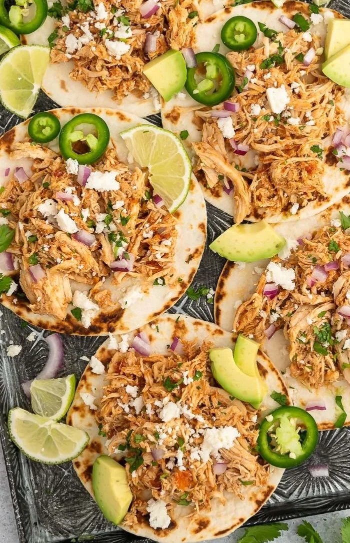 Crockpot Chicken Tacos