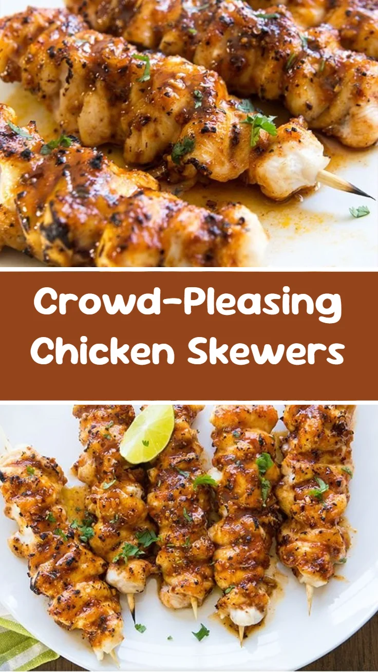 Crowd-Pleasing Chicken Skewers