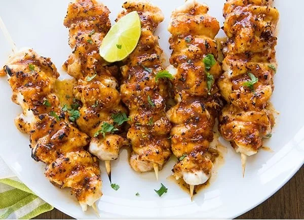 Crowd-Pleasing Chicken Skewers