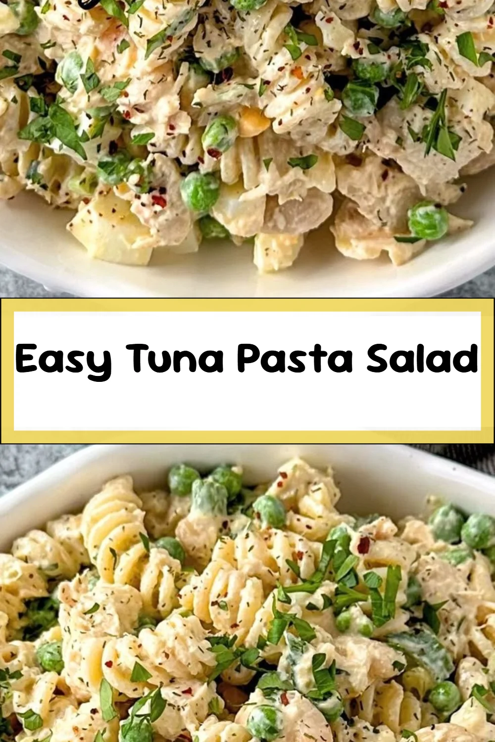 Easy Tuna Pasta Salad