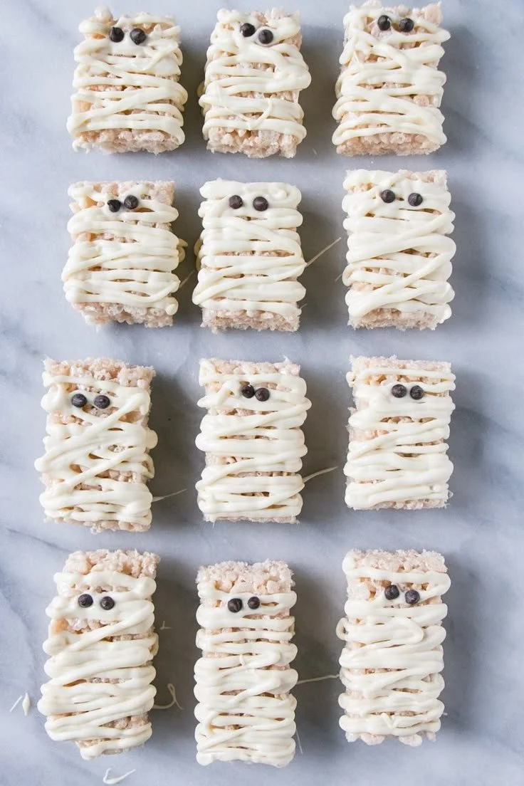 Variety of easy homemade Halloween snacks for kids and parties