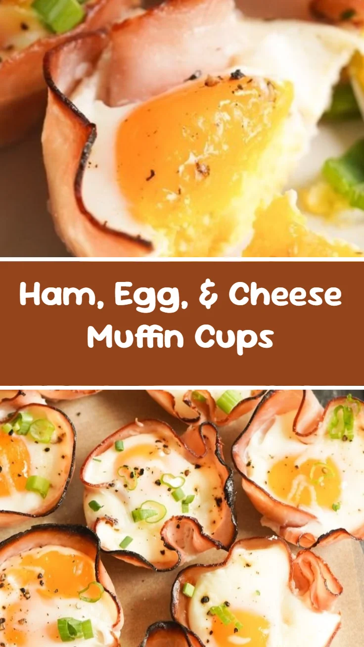 Ham, Egg, & Cheese Muffin Cups