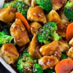 healthy chicken stir fry in honey garlic sauce 2026 07 05 021408