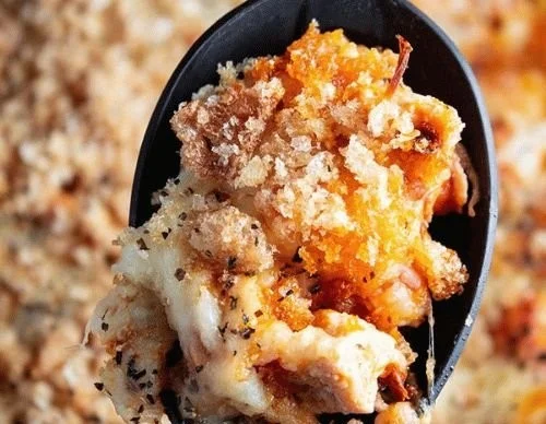 High Protein Chicken Parmesan Casserole