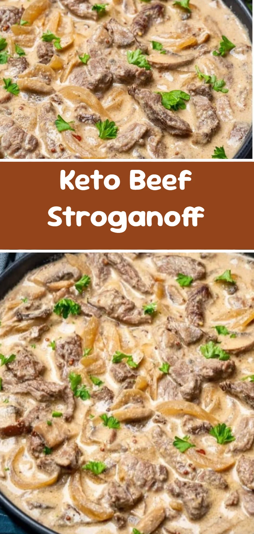 Keto Beef Stroganoff