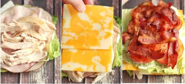 Keto Chicken Sandwich with fresh ingredients on a plate