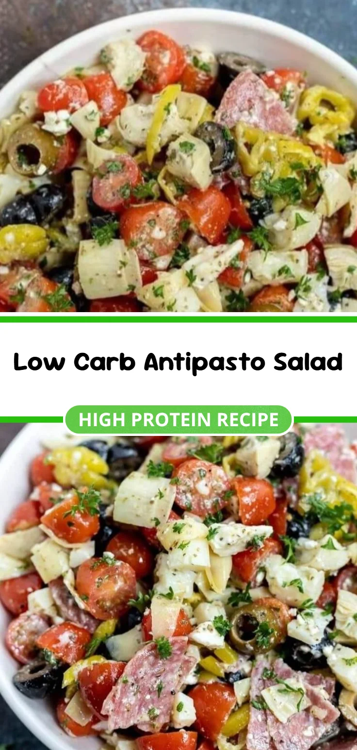 Low Carb Antipasto Salad