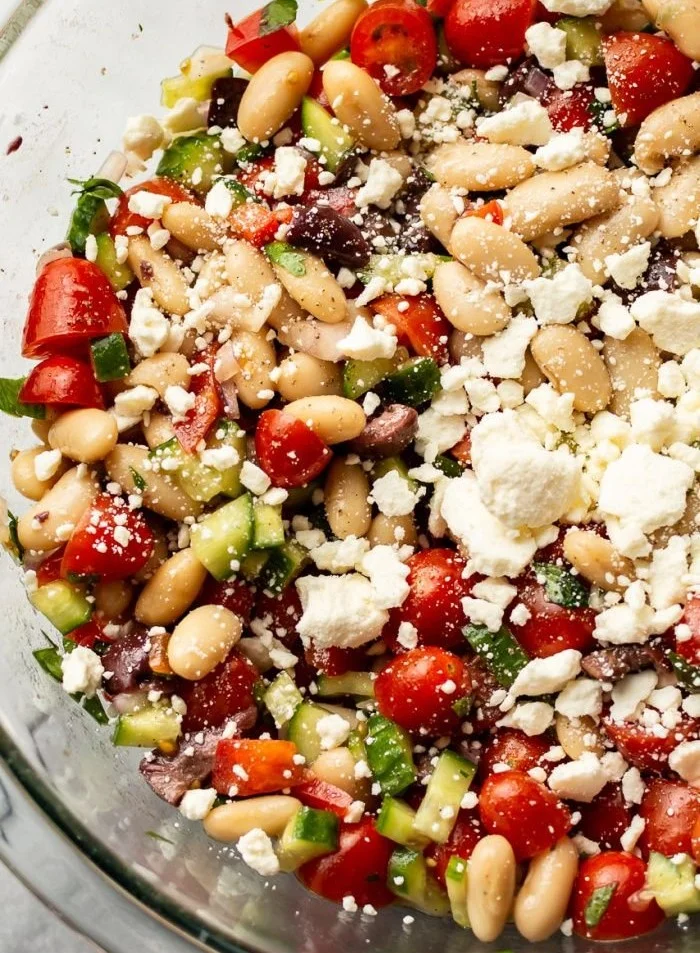 Mediterranean White Bean Salad