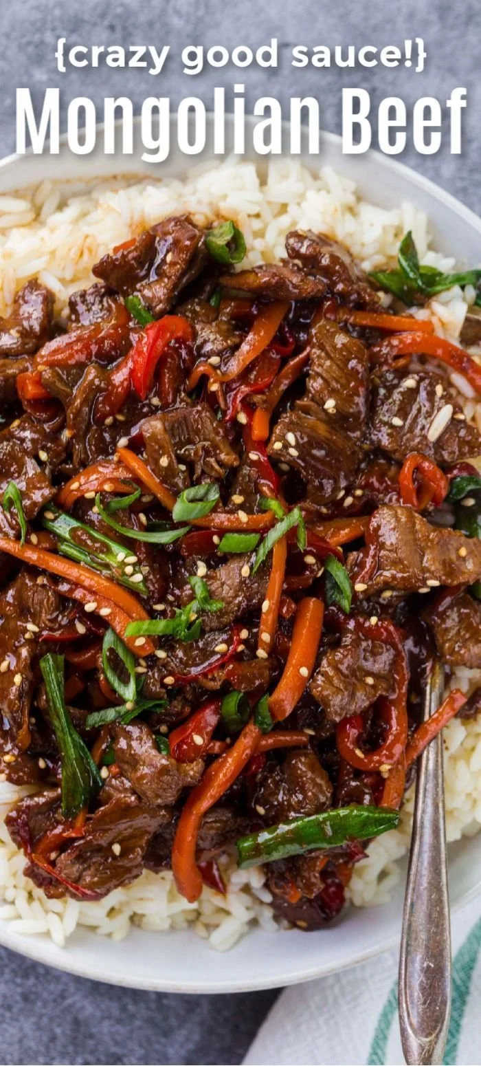 Easy 30-minute Mongolian Beef recipe from NatashasKitchen.com