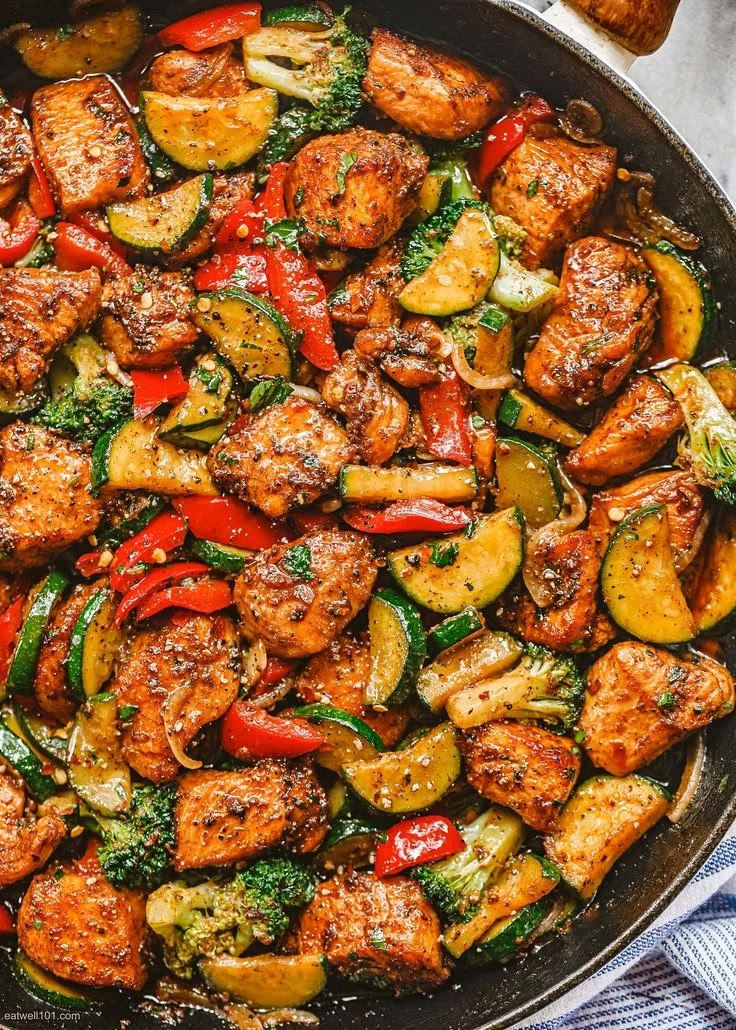 One Pot Chicken and Vegetables Recipe - Healthy Chicken Dish