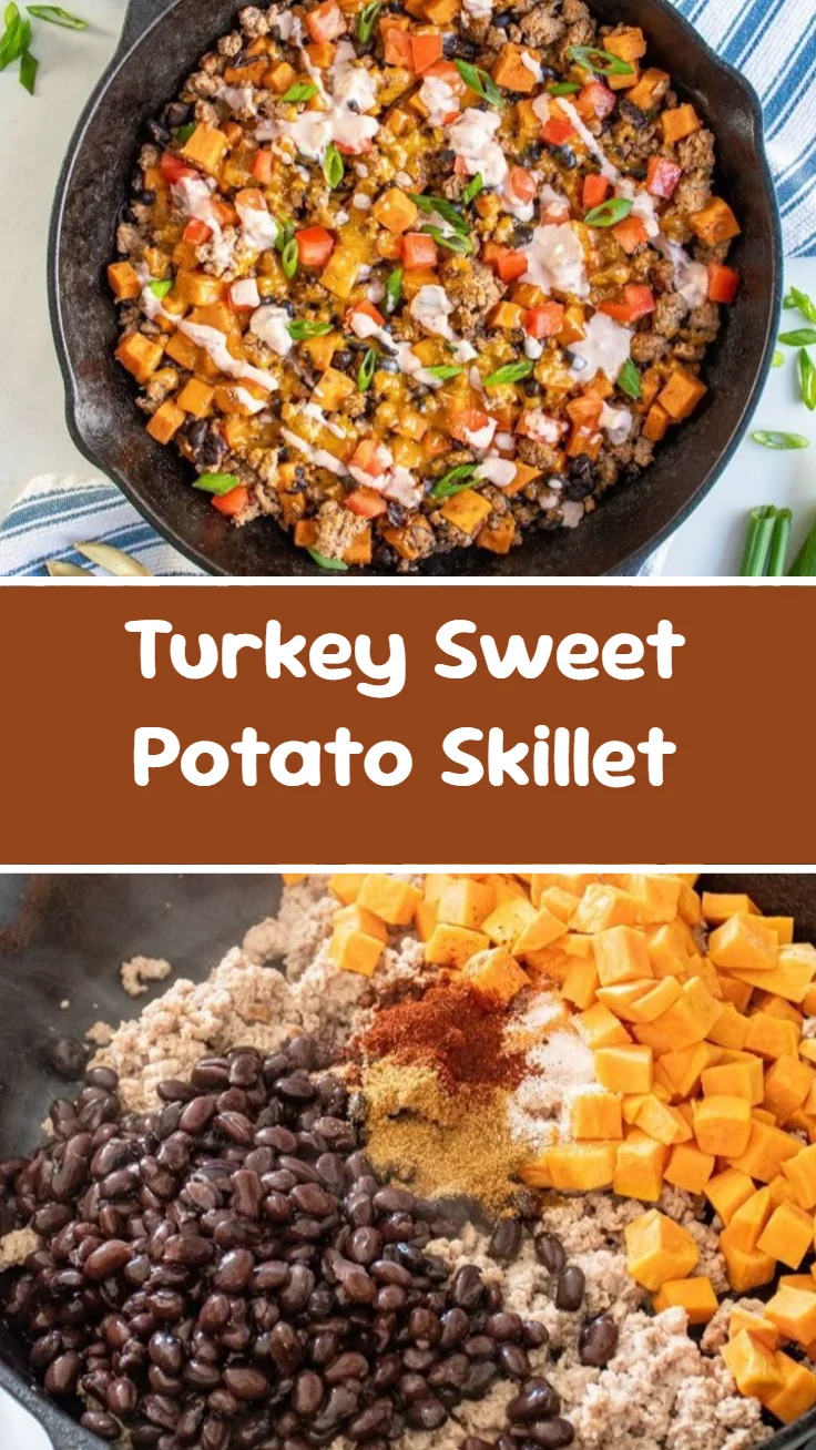Turkey Sweet Potato Skillet