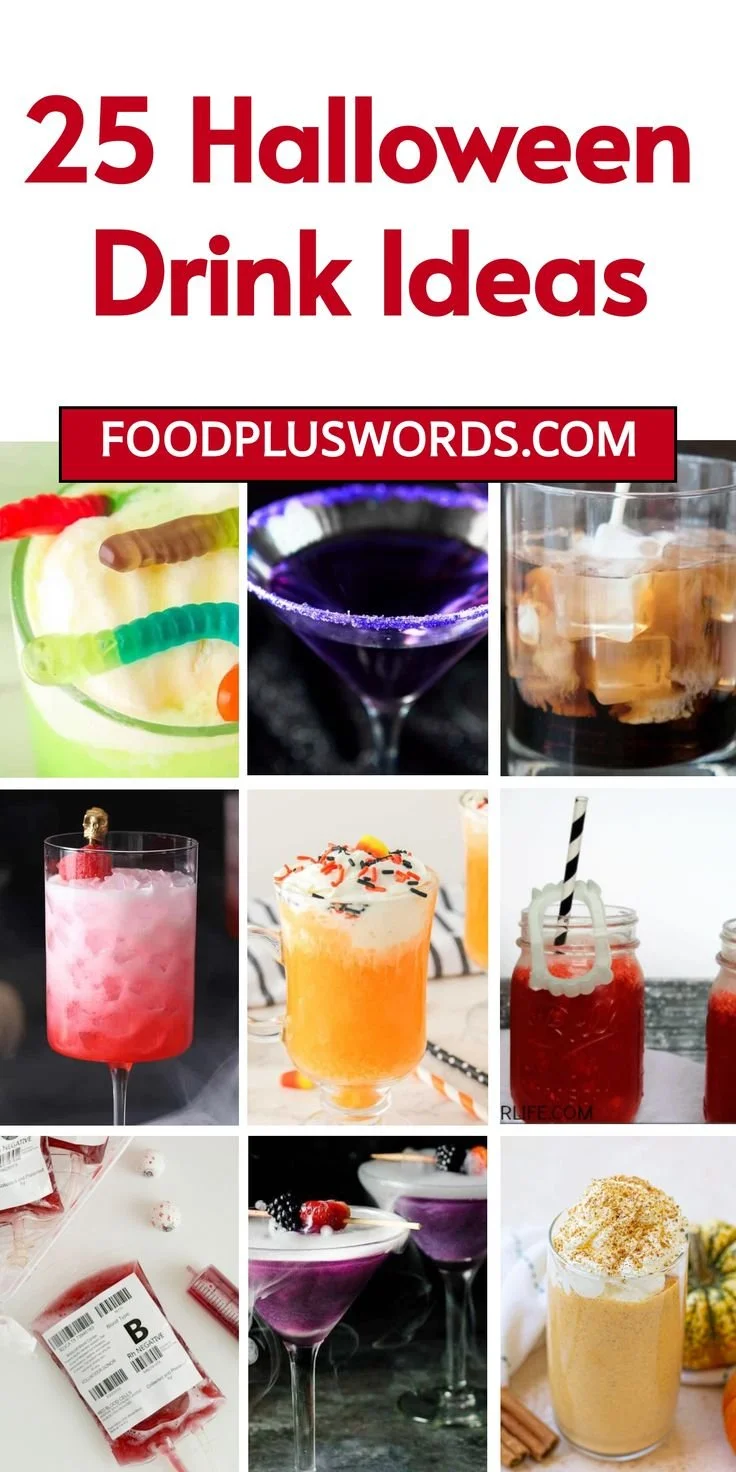 Spooky Halloween drinks and cocktails for a festive celebration