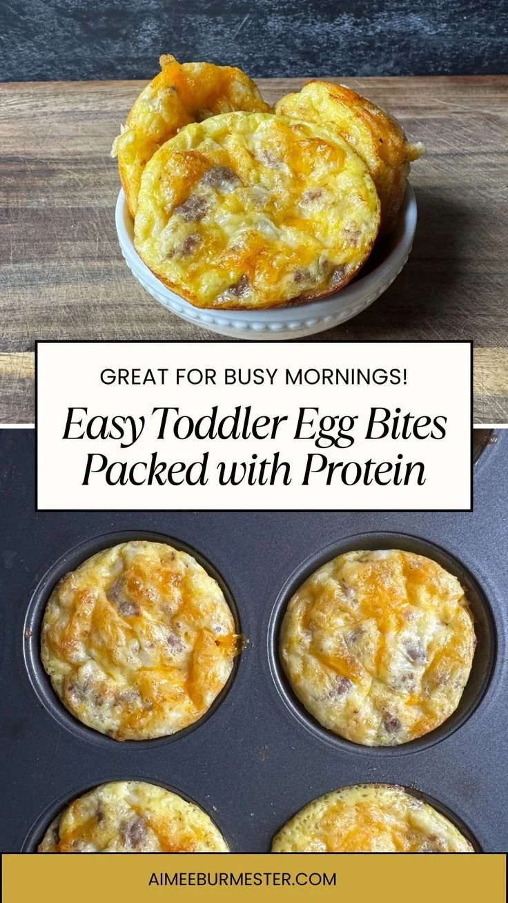 Delicious toddler egg bites made with eggs and veggies for protein-packed snacks.