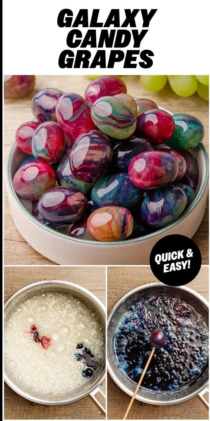 Delicious Galaxy Candy Grape dessert recipe with vibrant colors and flavors