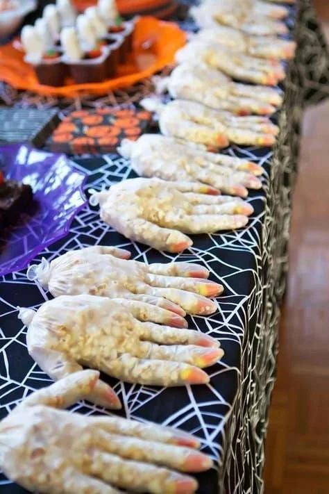 Creative Halloween party ideas showcased in a festive photo.