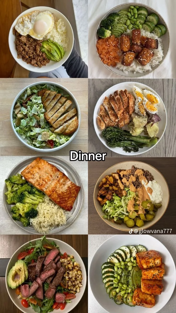 Healthy meal prep lunch options for a balanced diet and nutritious dinners.