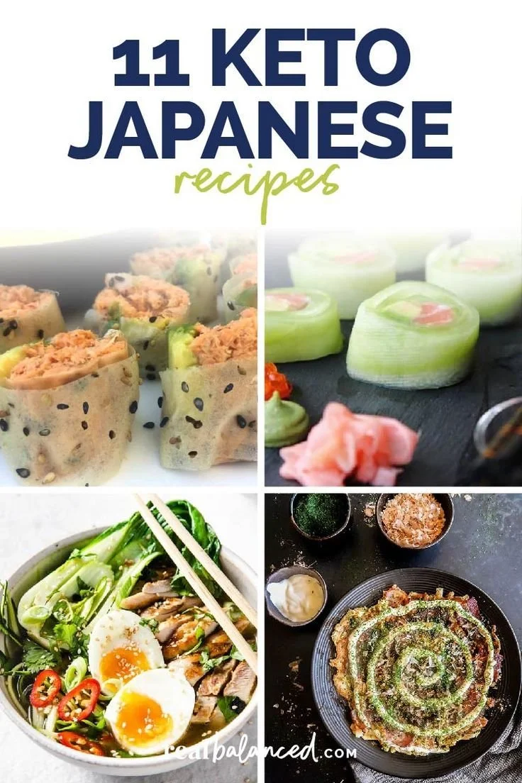 Delicious Keto Japanese recipes featuring simple, nutrient-dense dishes
