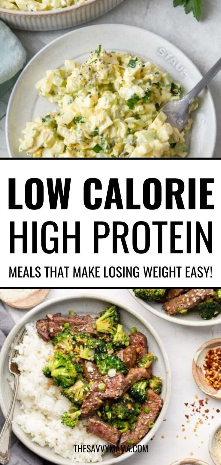 Delicious low-calorie high-protein meal options for effective weight loss
